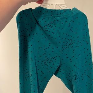 Green pants for 8-year-old girls